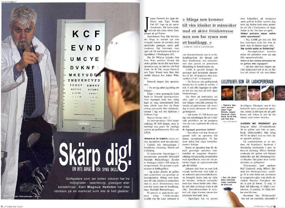 Golftävlingen där du kan vinna en ögonoperation