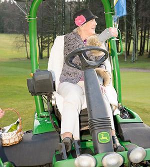 90–åring – som greenkeeper