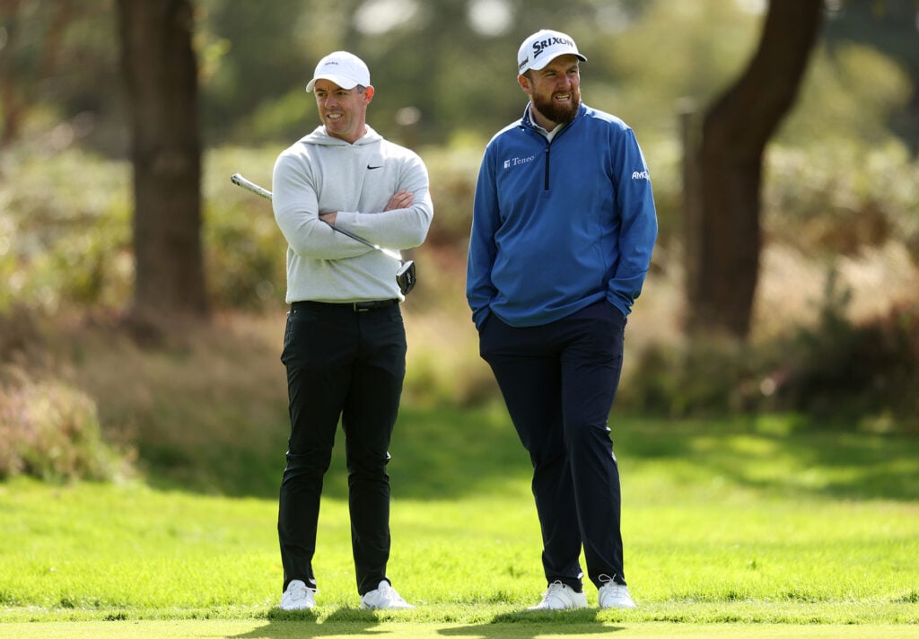 golfspelarna rory mcilroy och shane lowry