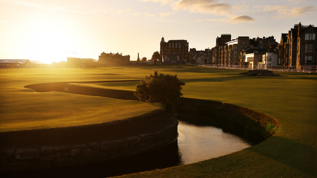 golfbanan old course i st andrews