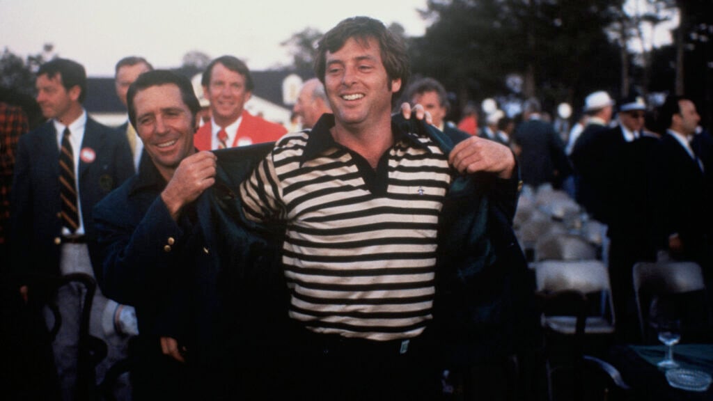 gammal golfbild augusta the masters gary player fuzzy zoeller