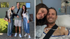 golfspelare på sjukhus