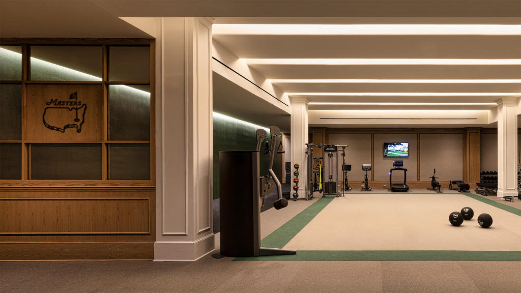 hus på golfbanan Augusta National Golf Club