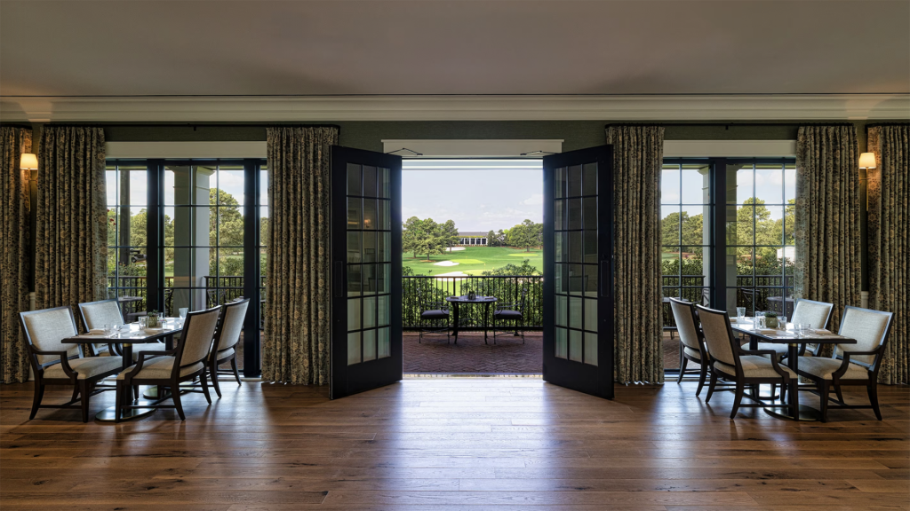 hus på golfbanan Augusta National Golf Club