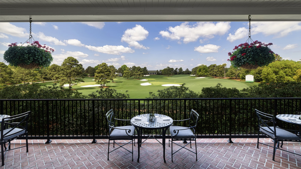 hus på golfbanan Augusta National Golf Club