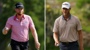 golfspelarna pontus nyholm och jesper svensson