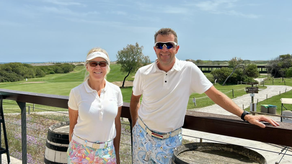 par på golfbana