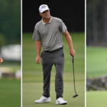 golfspelare på golfbana