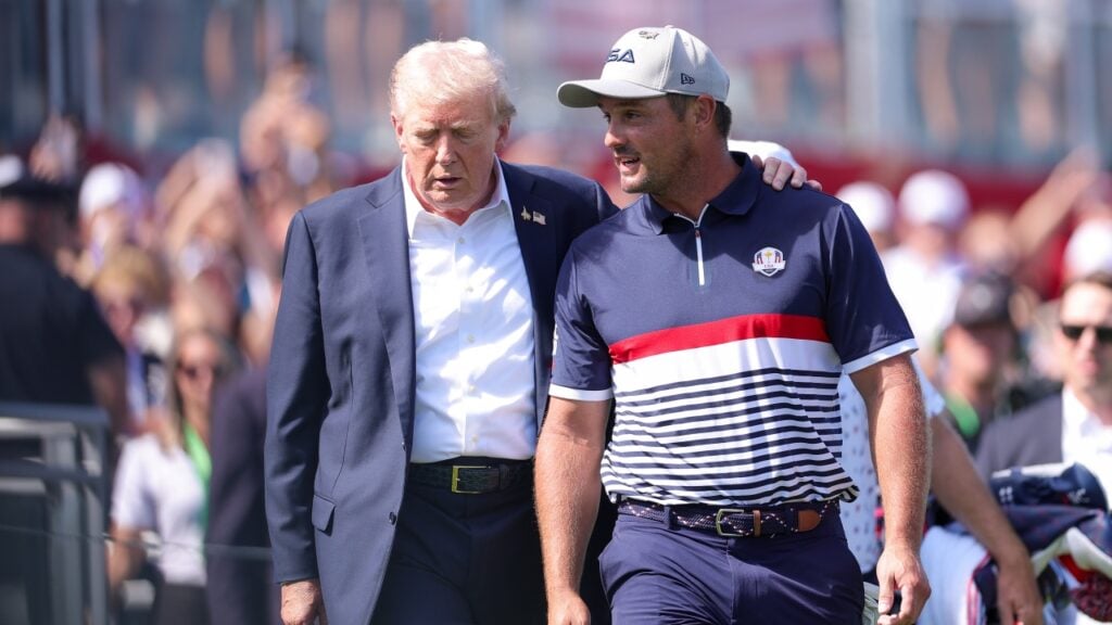 Trump DeChambeau