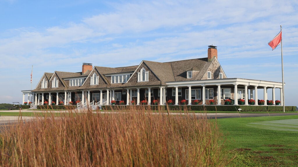 klubbhus på golfbana i usa