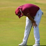 lucas herbert puttar på golfbana
