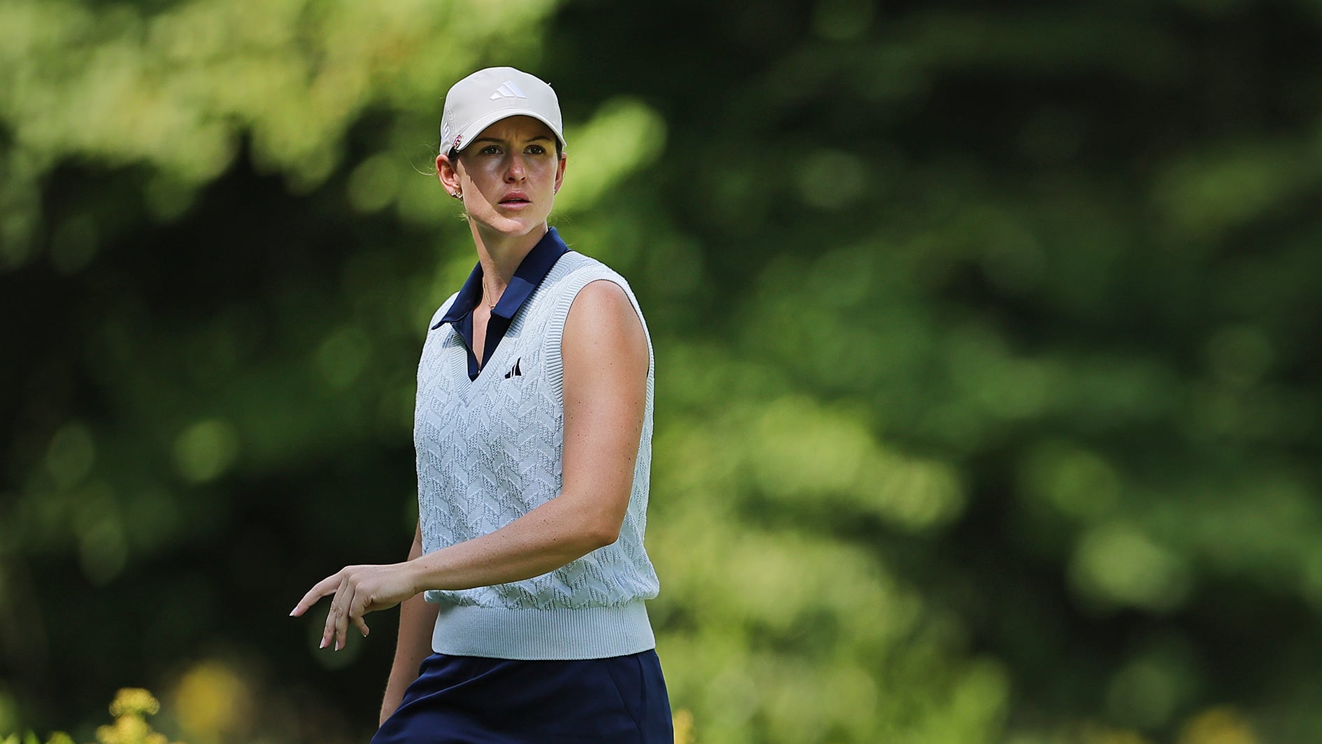 linn grant på golfbana