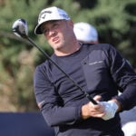 golfspelaren alex norén på skotsk golfbana